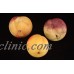 Vintage Italian Alabaster Three Stone Fruit 2½" PEACHES   323284042681